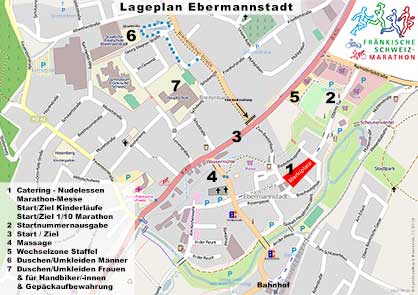 Lageplan Ebermannstadt